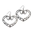 Bat Outline Earrings by Kreepsville 666 Sale