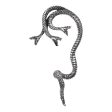 Triple Headed Serpent Ear-Wrap by Alchemy Gothic Discount