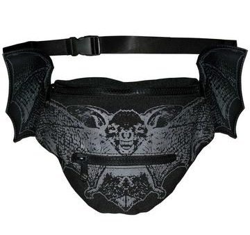 Bat Hip Pouch Bag by Kreepsville 666 For Sale