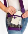 Celine Clear Stadium Bag - Purple Online now