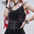 Brutal Buckle Corset Belt by Devil Fashion on Sale