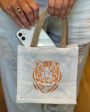 Tiger Petite Gift Tote - Orange Fashion