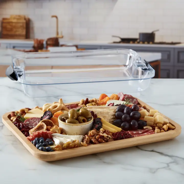 Farberware Build-A-Board Cutting Board with Compartments Sale