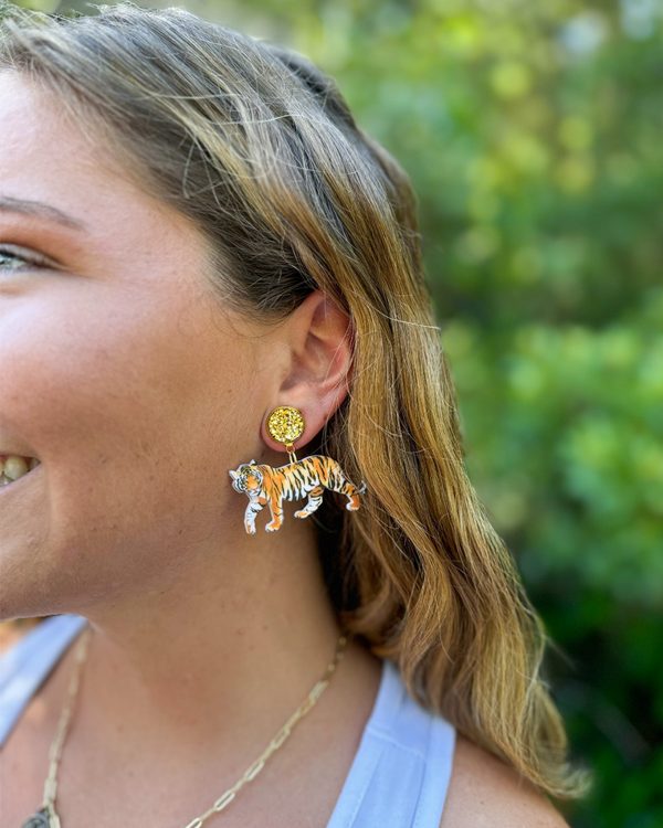 Tiger Walk Earring Discount