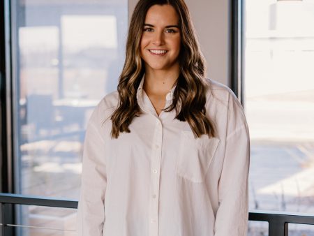 Barb Oversized Button Up | White Supply