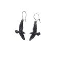 Black Raven Earrings by Alchemy Gothic Supply