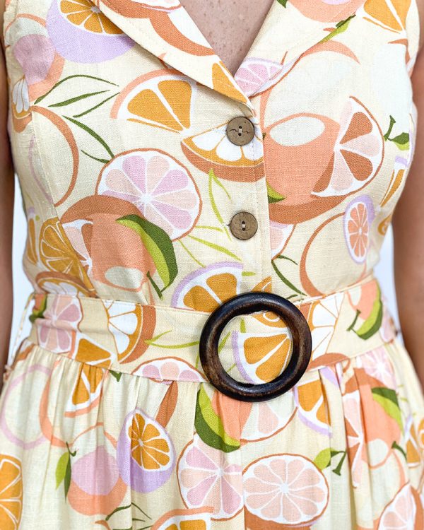 Citrus Cheers Dress Cheap