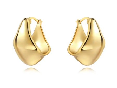 Elia Raindrop Earring - Gold For Cheap