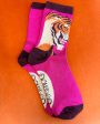 Thrill of the Tiger Ankle Socks on Sale