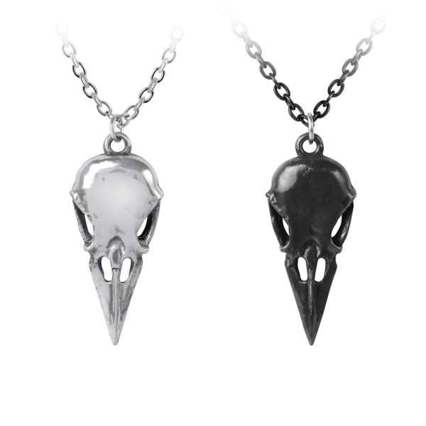 Coeur Pendant Necklace Pair by Alchemy Gothic Online Hot Sale