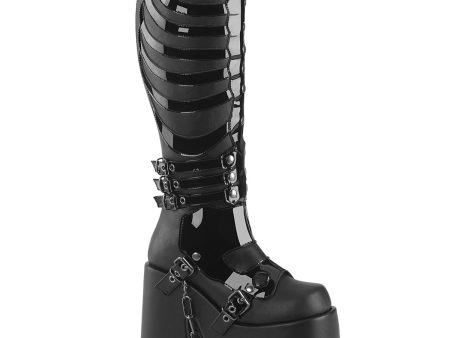 CAMEL-235 Ribcage Boots by Demonia Online Sale