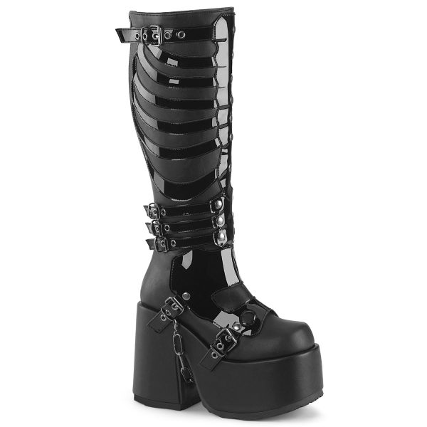 CAMEL-235 Ribcage Boots by Demonia Online Sale