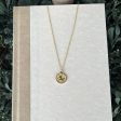 14k Horoscope Disc Necklace, CAPRICORN Hot on Sale