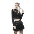 Dark Fantasy Crop Top by Dark In Love Fashion