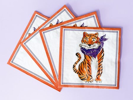 Tiger Pride Cocktail Napkins Supply