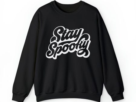 Stay Spooky Crewneck Sweatshirt Top by The Dark Side of Fashion Online now