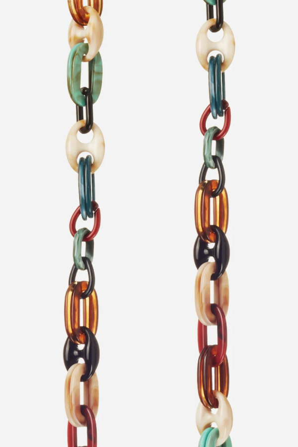 Long Amber Multicolor Chain 120cm Online Hot Sale