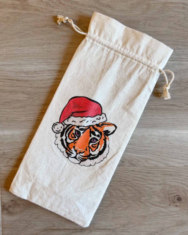 Santa Tiger Wine Bag Fashion