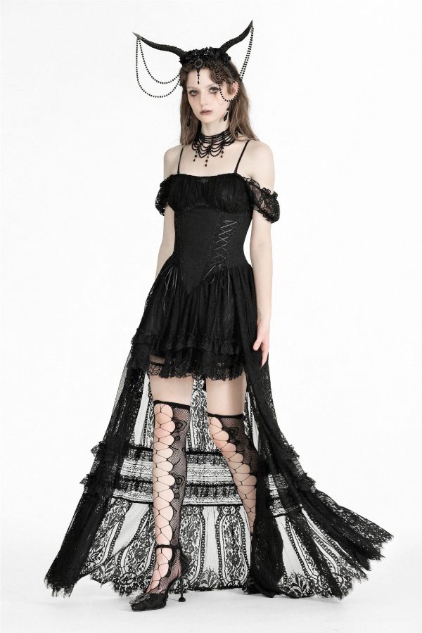 Treasures Obscured Gothic Lace Dress by Dark In Love For Discount