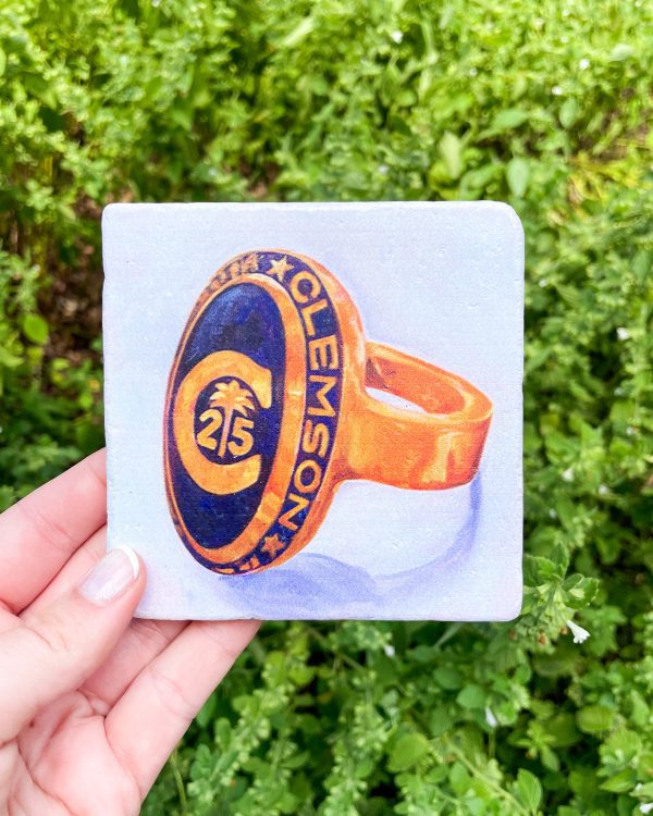 Clemson Ring Coaster - 2025 Online