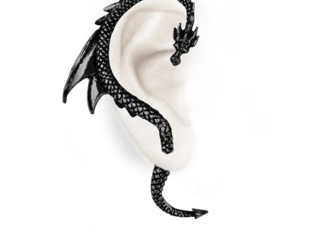 The Black Dragon s Lure Ear-Wrap by Alchemy Gothic Supply