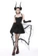 Dancing Sparrow Black Mesh Dress by Dark In Love Discount