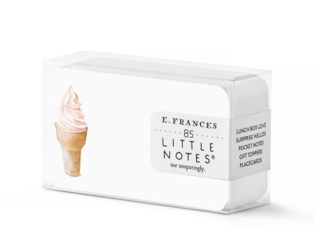 Ice Cream Little Notes For Sale