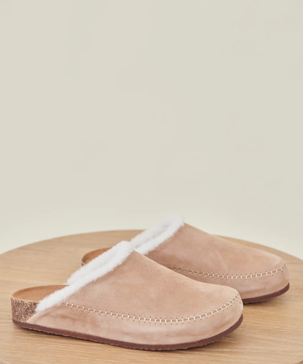 Shearling-Lined Moc Clog Hot on Sale