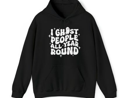 I Ghost People All Year Round Hoodie by The Dark Side of Fashion Online