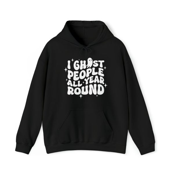 I Ghost People All Year Round Hoodie by The Dark Side of Fashion Online