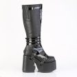 CAMEL-235 Ribcage Boots by Demonia Online Sale