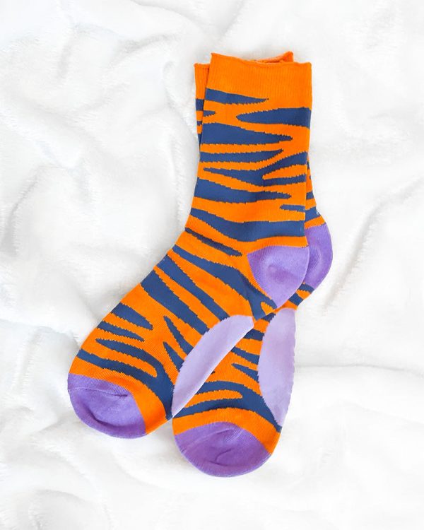 Tiger Stripe Socks Sale