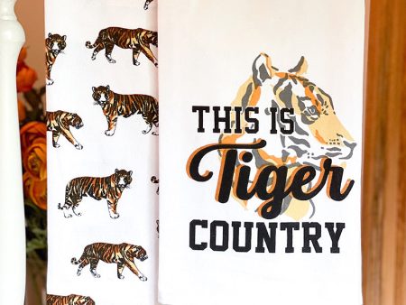 Tiger Country Hand Towel Set Online now