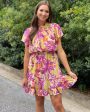 Corley Floral Print Dress For Cheap