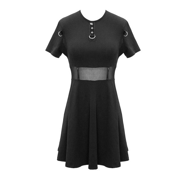 All The Rage Chain Dress by Devil Fashion For Discount