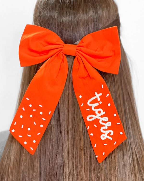 Tigers Butterfly Bow on Sale