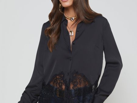 Adalee Lace Inset Blouse Online