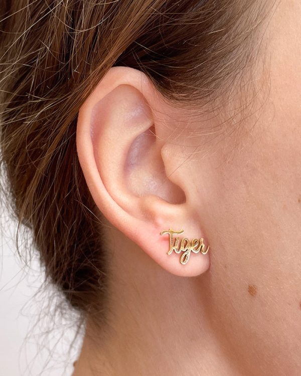 Tiger Mom Earrings on Sale