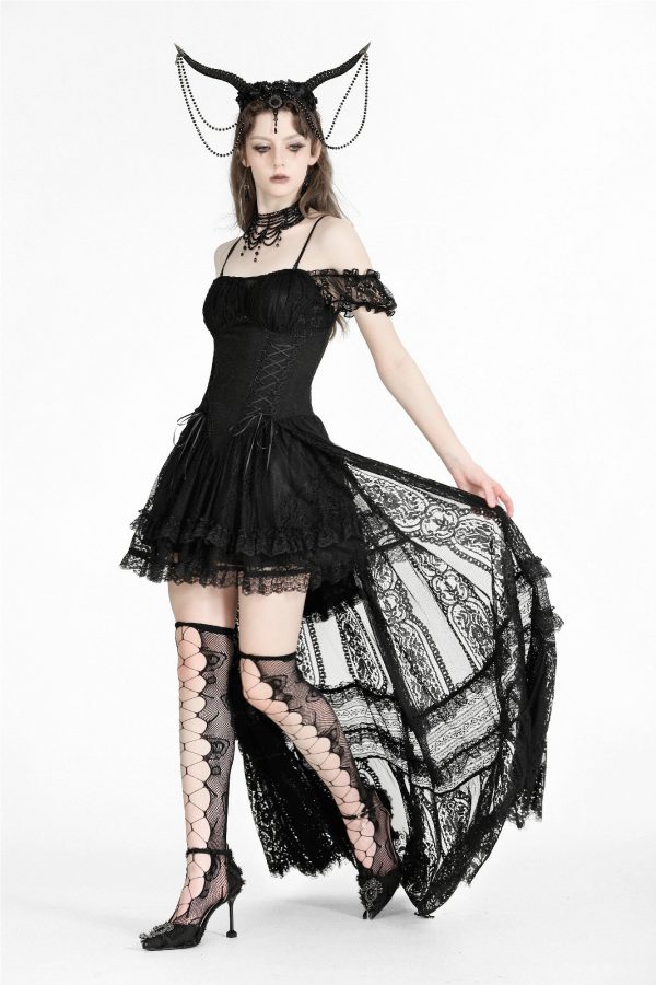 Treasures Obscured Gothic Lace Dress by Dark In Love For Discount