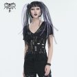 Technical Error Gothic Top by Devil Fashion Online Hot Sale