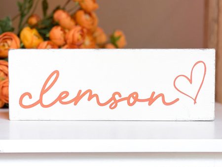 Clemson Love Sign Online now