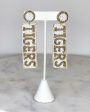 Varsity Tigers Beaded Earrings Discount