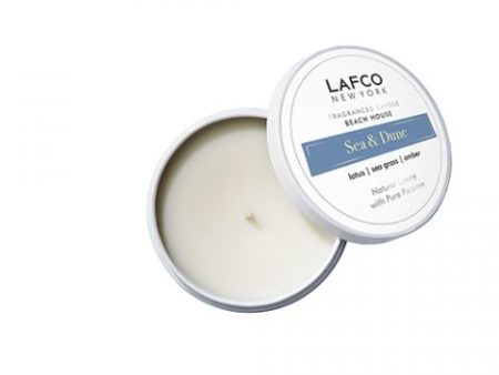 LAFCO Beach House Travel Candle (4.0z)- Sea and Dune Discount