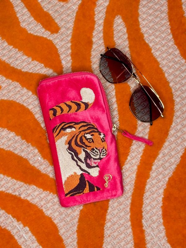 Thrill of the Tiger - Sunglass Case on Sale