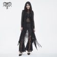 Cordelia Gothic Lace Hooded Tassle Vest by Devil Fashion Hot on Sale