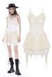 Velvet Meringue Corset Lace Up Dress by Dark In Love Fashion