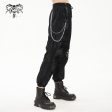 Burnt Out Pants by Devil Fashion Online Sale