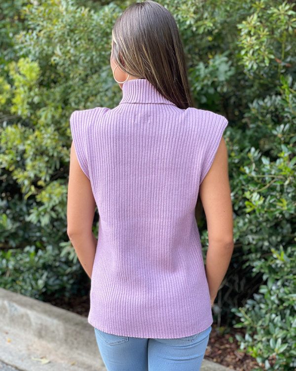 Dani Turtleneck Tank Sweater Online