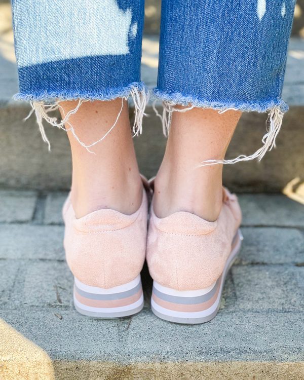 Matisse Bess Platform Loafer - Blush Hot on Sale