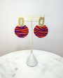 Tiger Stripe Earrings on Sale